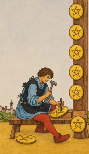 Eight of Pentacles