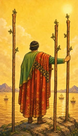 Three of Wands